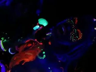 Abigail Mac and Ava Adams Blacklight xxx clip Party