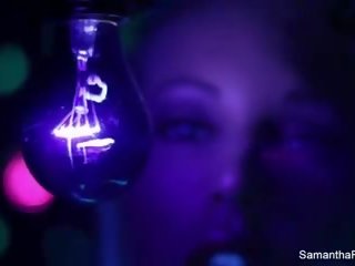 Samantha saint λεσβιακό μαύρος/η φως