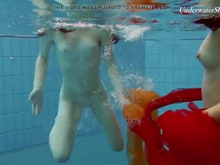 Two Redheads Swimming terrific Hot, Free HD sex video 62