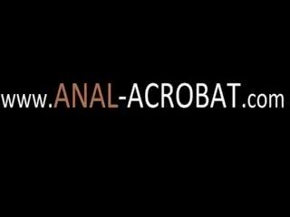 Extreme Lesbian Anal Acrobats Dildoing