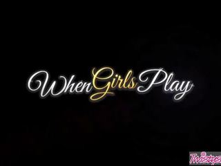 When Girls Play - Celeste Star Malena Morgan - Lesbian teen love pussy - Twistys