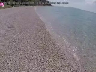 Summer Wet Beach Orgasm