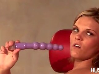 Smashing Blonde Mackenzee Pierce Gets Her Slit Boned With A Hard Toy Unti She Cums