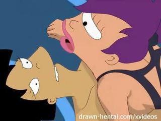 Futurama hentai - hand-to-pussy opleiding