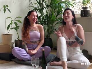 Ersties - fantastinen tatuointi babes olla lesbo xxx klipsi