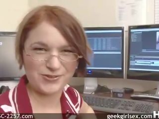 Flash adult film interview with geek lesbian Heidi Lee