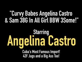 Curvy babes angelina castro & sam 38g sa lahat babae bbw