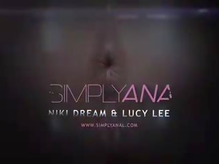 Simplyanal - Lucy Li Nikki Dream - Lesbian Anal: HD sex 05