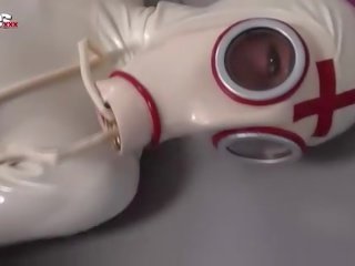 FUN shows German Amateur Latex fetish hospital le