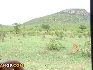 Real Footage Of My delightful African Ms Sucking Me Off During Safari Romantic Getaway